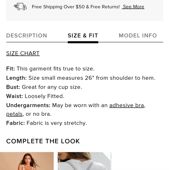 NWT Lulus Open Back Tank Top - Picture 10 of 10